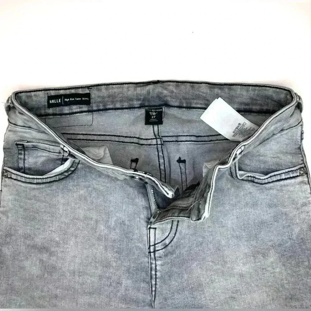 True Religion Womens Halle High Rise Super Skinny Jeans Size 27 - Picture 5 of 8